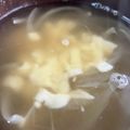 わんあみ's cooksnap of when they made どこか懐かしい♡和風チーズコンソメスープ.
