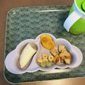 みこふ◉'s cooksnap of when they made 離乳食中期〜後期☆バナナフレンチトースト.