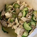 テヨン1's cooksnap of when they made 【話題入り】＊ズッキーニと鶏肉の塩だれ＊.
