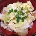 クックE04FUY☆'s cooksnap of when they made 鶏むね肉とキャベツで！塩味親子丼♪.