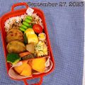 ◩のんち◩'s cooksnap of when they made レンコンの鶏ひき肉のはさみ照り焼き煮.