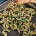 みこひろママ's cooksnap of when they made ゴーヤとツナの甘辛炒め.