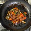 クック49L4Ho☆'s cooksnap of when they made 柔らか！お弁当にも☆豚細切れ肉で酢豚風☆.