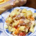 ma2kaboch's cooksnap of when they made コンソメ味のポテトマカロニサラダ.