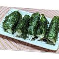 ゆけり３兄弟's cooksnap of when they made 手づかみ★味付け海苔で一口おにぎり♪.