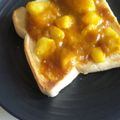 エリムス's cooksnap of when they made マンゴーのトースト.