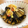 ♡こもれび♡'s cooksnap of when they made 揚げなすの中華風薬味だれ.
