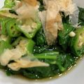 ゆいまーるん's cooksnap of when they made モロヘイヤとオクラのねばねばおひたし.