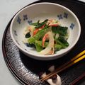 バカリャウ's cooksnap of when they made ツルムラサキのマヨネーズ和え.