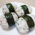 まきといん's cooksnap of when they made 青じそ＆梅でさっぱりおにぎり♪.