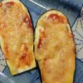 かたのさくら's cooksnap of when they made 簡単！！トースターで簡単ナスピザ.