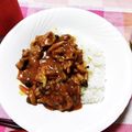 クックPAWAA3☆'s cooksnap of when they made 夫が大絶賛の豚こまハヤシライス.