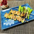 Laufen's cooksnap of when they made 焼鳥ねぎま♪魚焼き両面グリルでかんたん♪.