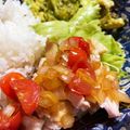 あたむ❤189's cooksnap of when they made コロコロトマトソースのチキンソテー.