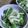 まゆみきママ's cooksnap of when they made 梨とみょうがの みずみずしいサラダ.