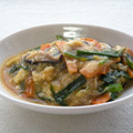 kachimachi's cooksnap of when they made ニラ玉より簡単☆ニラと野菜のたまごとじ.