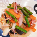 marilin36's cooksnap of when they made リピ確定！なすとイカのオイスター炒め.