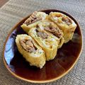 卯月のうさぎ２０１４'s cooksnap of when they made お弁当に♪さばの味噌煮缶入り卵焼き.