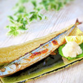 Satoco❋'s cooksnap of when they made さんまの塩焼き！美味しく食べよう。.