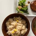 おかえり定食's cooksnap of when they made ツナと冷凍コーンの炊き込みご飯.