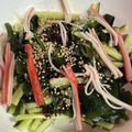 サヤミン料理研究所♡'s cooksnap of when they made 夏野菜とタップリわかめの栄養満点サラダ.