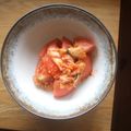 みるく茶's cooksnap of when they made キムチとトマトのオリーブオイルサラダ.