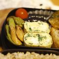 ガメコ's cooksnap of when they made 捨てないで！大根の葉入り卵焼き.