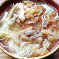 花時計咲いた's cooksnap of when they made 簡単#椎茸のかき揚げそうめん.