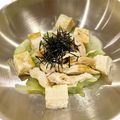 悠LOVE航's cooksnap of when they made 豆腐＆塩茹でチキンのわさび醤油サラダ.
