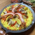 クックDRXL7K☆'s cooksnap of when they made フライパンで簡単パエリア＊キャンプ飯にも.