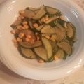 オレンジリング's cooksnap of when they made きゅうり＆コーン✿麺つゆバター炒め♡.