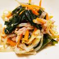 kinniko's cooksnap of when they made もやし･きゅうり･わかめのツナサラダ.