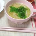 ぱふ's cooksnap of when they made 余ったそうめんでお吸い物(*´∇｀*).