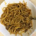 クック7IBAFH☆'s cooksnap of when they made ワンパン簡単ボロネーゼ風.