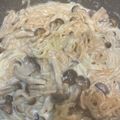 みみみーーーー's cooksnap of when they made 簡単♫きのこと豆乳のクリーミーパスタ.