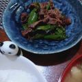 ひっこ's cooksnap of when they made 万願寺とうがらしと牛肉炒め.