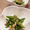 ♡てるてる♡'s cooksnap of when they made レンチン！胡麻オクラ.