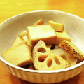 かなりんココりん's cooksnap of when they made れんこんと厚揚げの煮物.