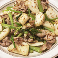 taiyakiok's cooksnap of when they made 豚肉とかぶのマスタード炒め.