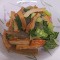 ガンバる梅子's cooksnap of when they made レンジで青梗菜と揚げかまぼこの蒸し煮.