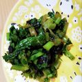 ＊asu's cooksnap of when they made 大根の葉の炒め物.