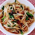 花時計咲いた's cooksnap of when they made 絶品★豚肉ニラもやしオイスターソース炒め.