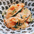ÿuuka☆212's cooksnap of when they made 決め手はごま油☆きゅうりのキムチマヨ和え.