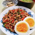 ÿuuka☆212's cooksnap of when they made 簡単 ピリ辛スタミナ丼 ＊.