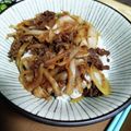 青もみじ1234's cooksnap of when they made うまいっ！牛丼.