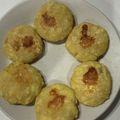 sato3★'s cooksnap of when they made 【離乳食後期】さつまいもときな粉のおやき.