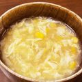 クックE8NFZM☆'s cooksnap of when they made 中華屋さんみたいなふわふわ卵コーンスープ.