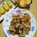 よちりん's cooksnap of when they made 南瓜とベーコンのシンプル炒め♪.