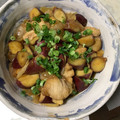 つくもぐ's cooksnap of when they made 超簡単！鶏むね肉とさつまいもの甘酢炒め！.