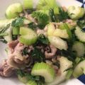 ベティ３'s cooksnap of when they made 豚コマとセロリ炒め＼(^o^)／.